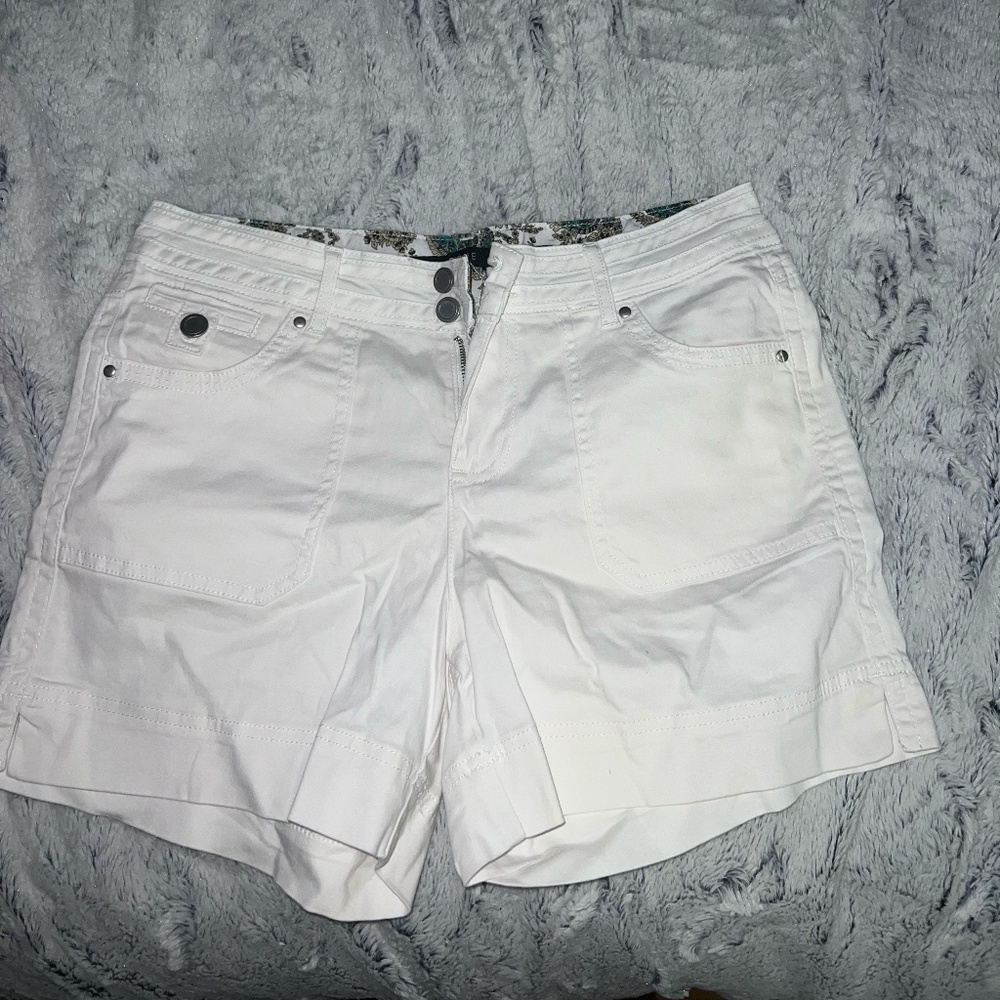White Shorts
